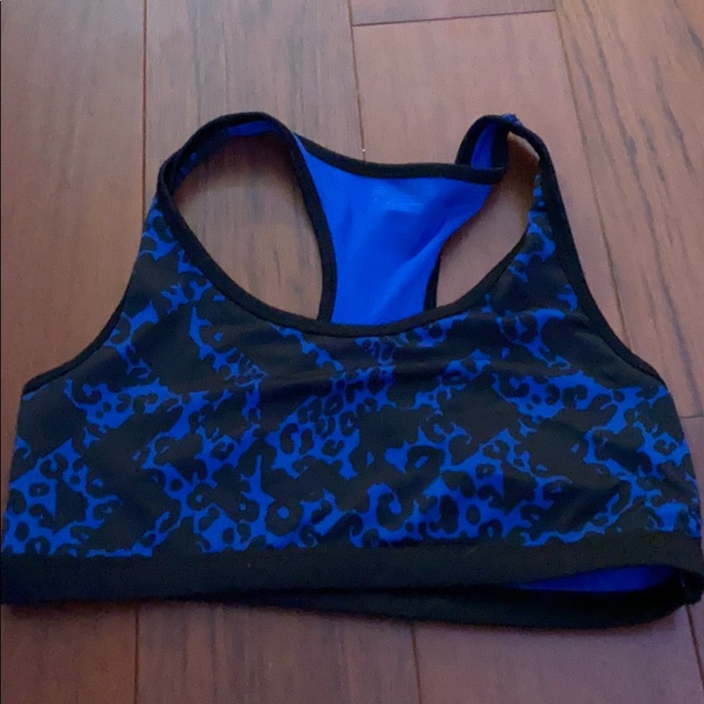 Justice cheer sports bra